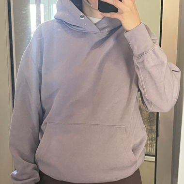 Lila Pull&Bear Hoodie