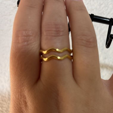 Bague Purelei plaquée or