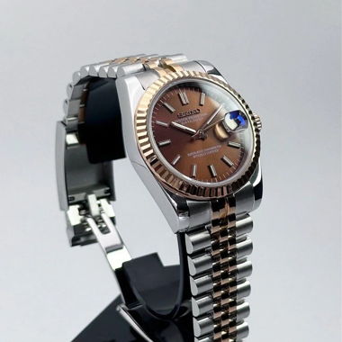 Seikmod Brown Sunburst - NH35 Aut