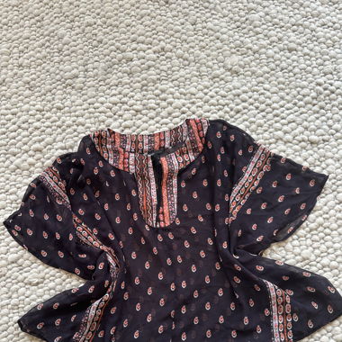 Top léger bohème de Mango (taille S-M)