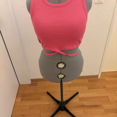 Pinkes Crop-Top