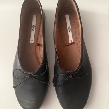 ZARA Ballerina Black new