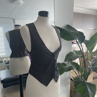 Suit Vest Brown