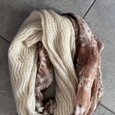 Halstuch beige