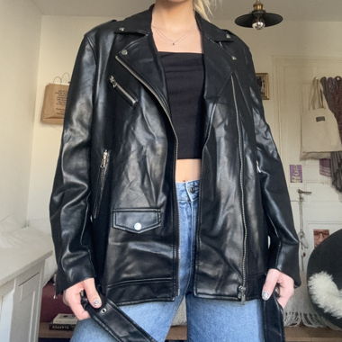 Stradivarius Leather Jacket