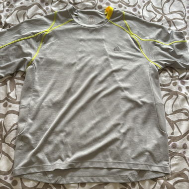 adidas grey sports T-shirt