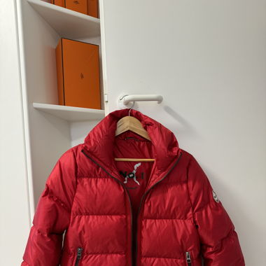 Doudoune rouge femme