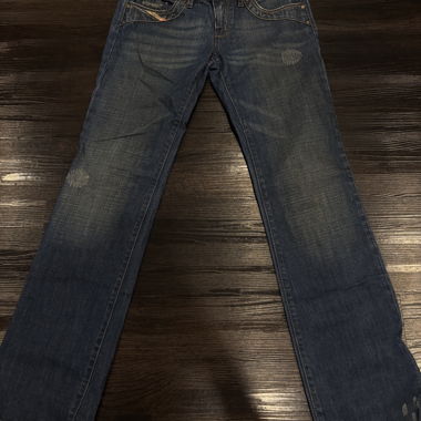 Jeans vintage Diesel Industry blu scuro