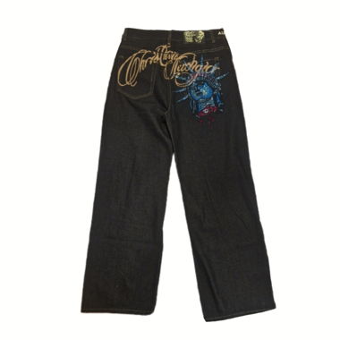 Jean Audigier noir avec broderie