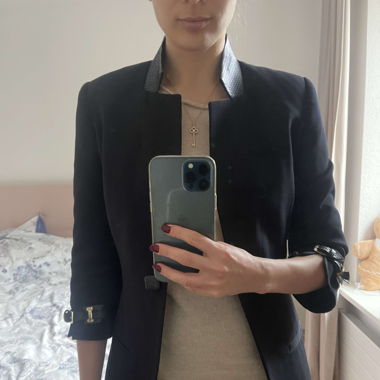 Dark blue blazer