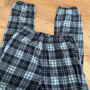 Pantalon de pyjama doux à carreaux