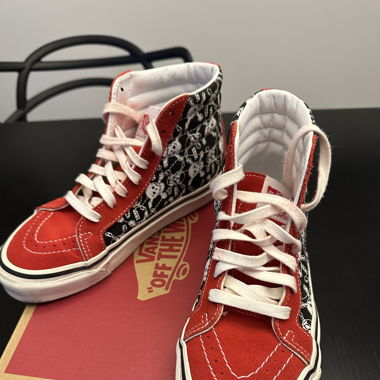 Vans Sk8-Hi 38 DX 'Skulls Red Black'