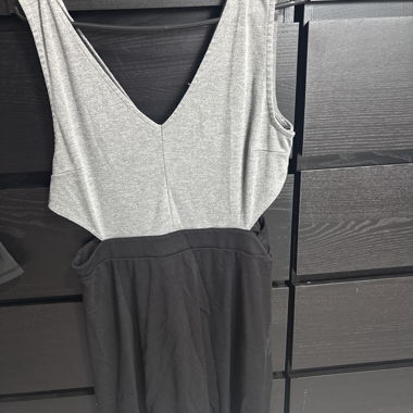 Black and grey dress 