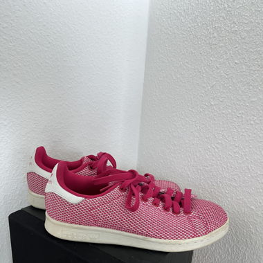 basket Adidas Stan smith W, rose/blanc
