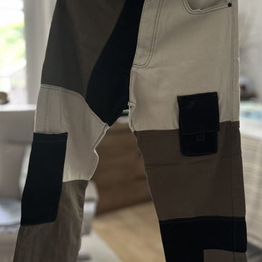 Patchwork-Outdoorhose