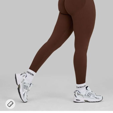 Thrivin Leggings braun