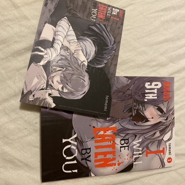 I will be eaten by you Manga (1) e cartolina