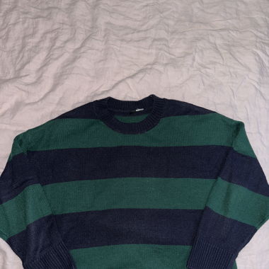 Strickpullover gestreift