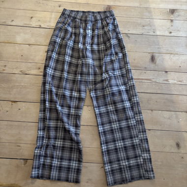 Pantalon de pyjama à carreaux