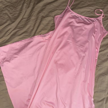 Abito lungo rosa