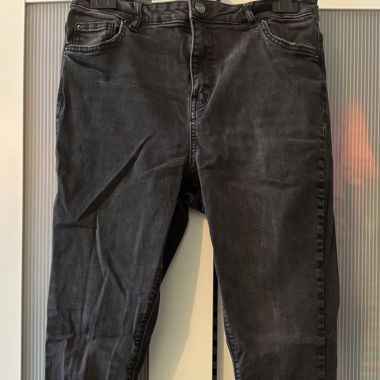 Schwarze Skinny Jeans
