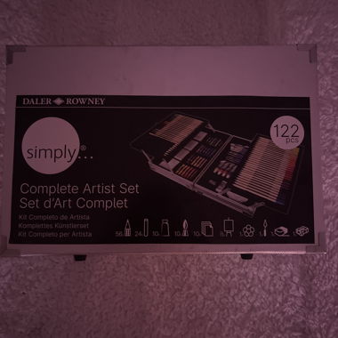 Kit d'art Daler Rowney (122 pièces)