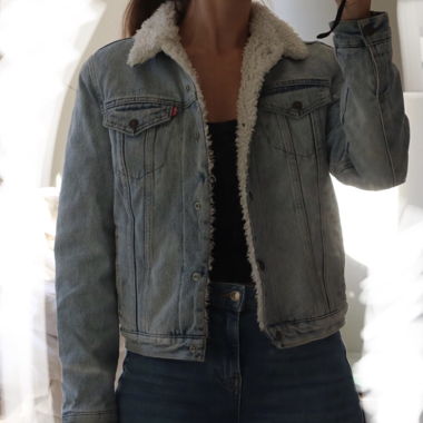 Levi's Original Sherpa Trucker-Jacke - Gr.L