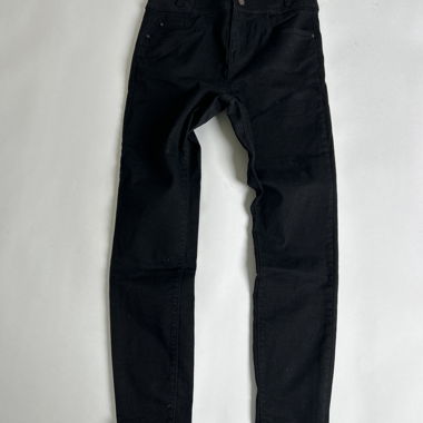 Jeans skinny a vita alta neri