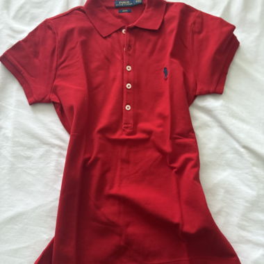 Polo Ralph Lauren rouge pour femme