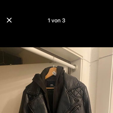 Jacke Schwarz 