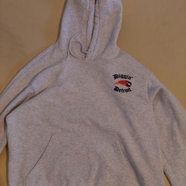 Hoodie - on fire -