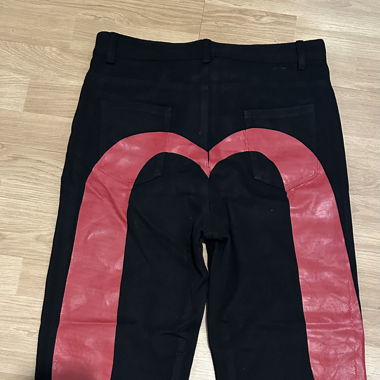 Schwarze Style Hose 