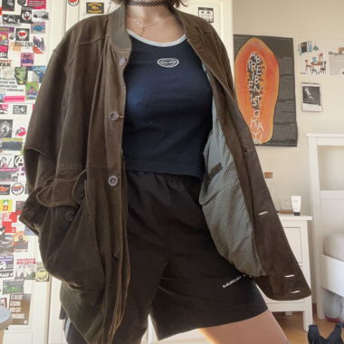 Lederjacke