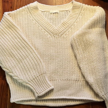 Pull en maille chaud