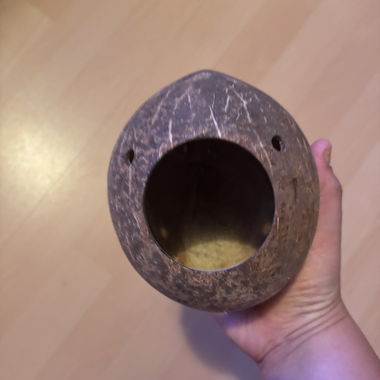 Coconut shell for mice, hamster, gerbil