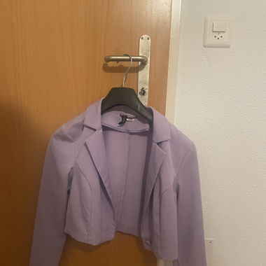 Cropped Jacket Lila