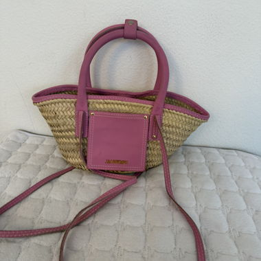 Jacquemus Pink Beach Bag