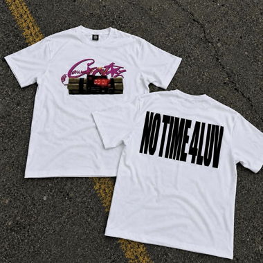 Corteiz White Graphic Tee 