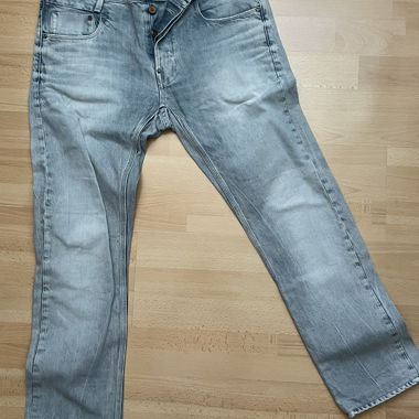 Jeans à délavage clair