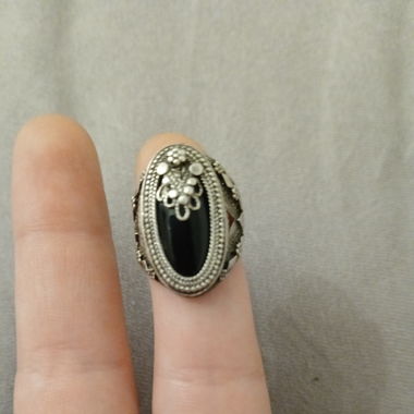 Ring Onyx Stein