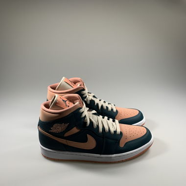 Jordan 1 Mid Dark Teal Green