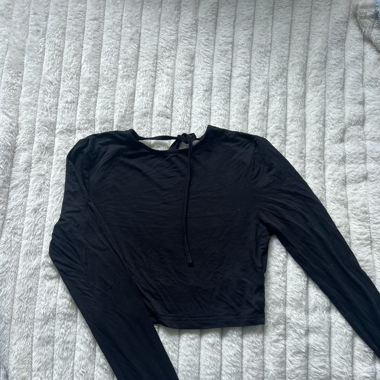 Langarmshirt rückenfrei