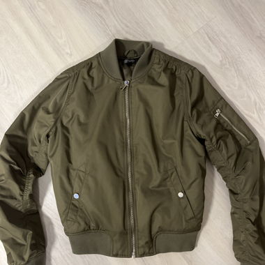 Olive Green Bomber Jacket