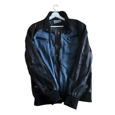 leather jacket from urban classics