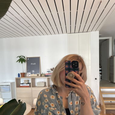Chemise à fleurs