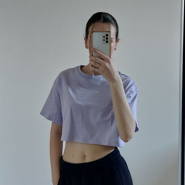 Lila Crop-Top