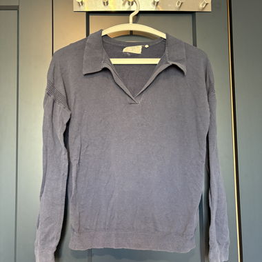 Pullover mit Polokragen