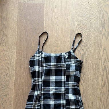 robe d’été à carreaux 