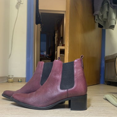 Botte à talon costa costa Bordeau