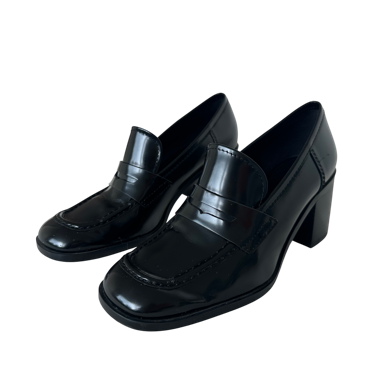Mocassins Massimo Dutti à talon / Escarpins
